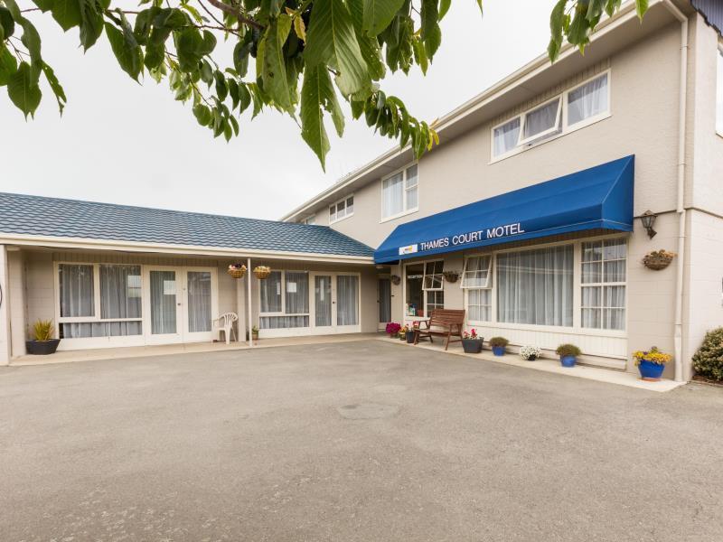 Aaa Thames Court Motel Оамару Экстерьер фото